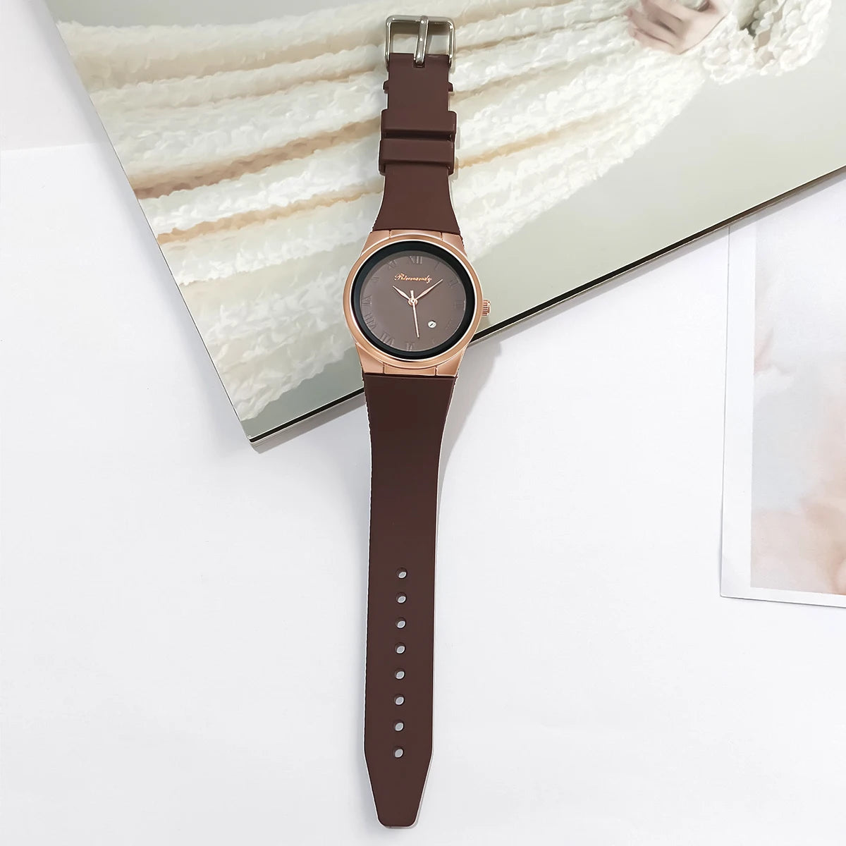 Fashion Watches Women Quartz Watch Sports Silicone Strap Ladies Wristwatches Calendar Clock Gift Relogios Feminino