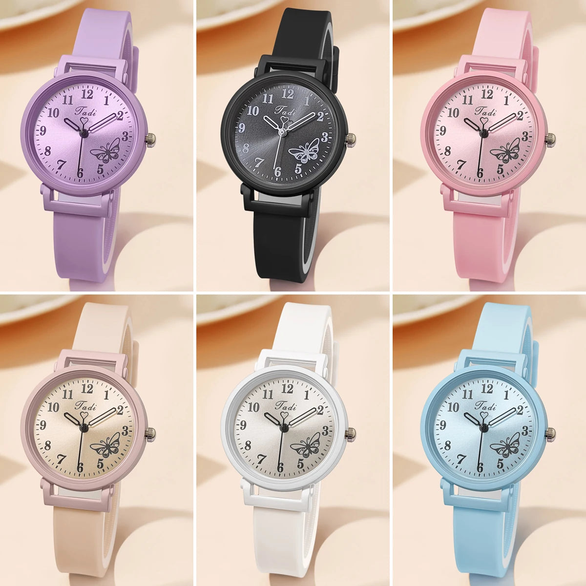 Women's Watch Silicone Strap Wristwatch Quartz Watches Women Clock Casual Female Watches Gift Reloj Mujer relogios feminino