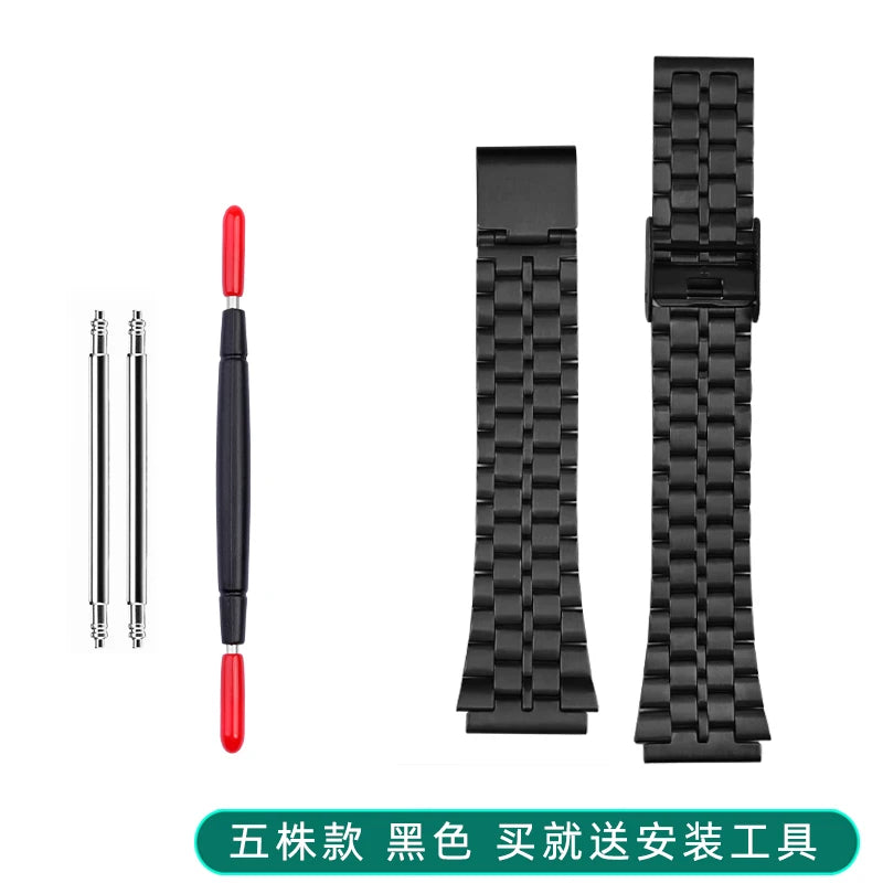 A168 case mod kit Stainless steel metal Bezel watch Case+Strap For Casio A168WG/WA/WGG/WEHA Series Modified Suit watchband+Tool