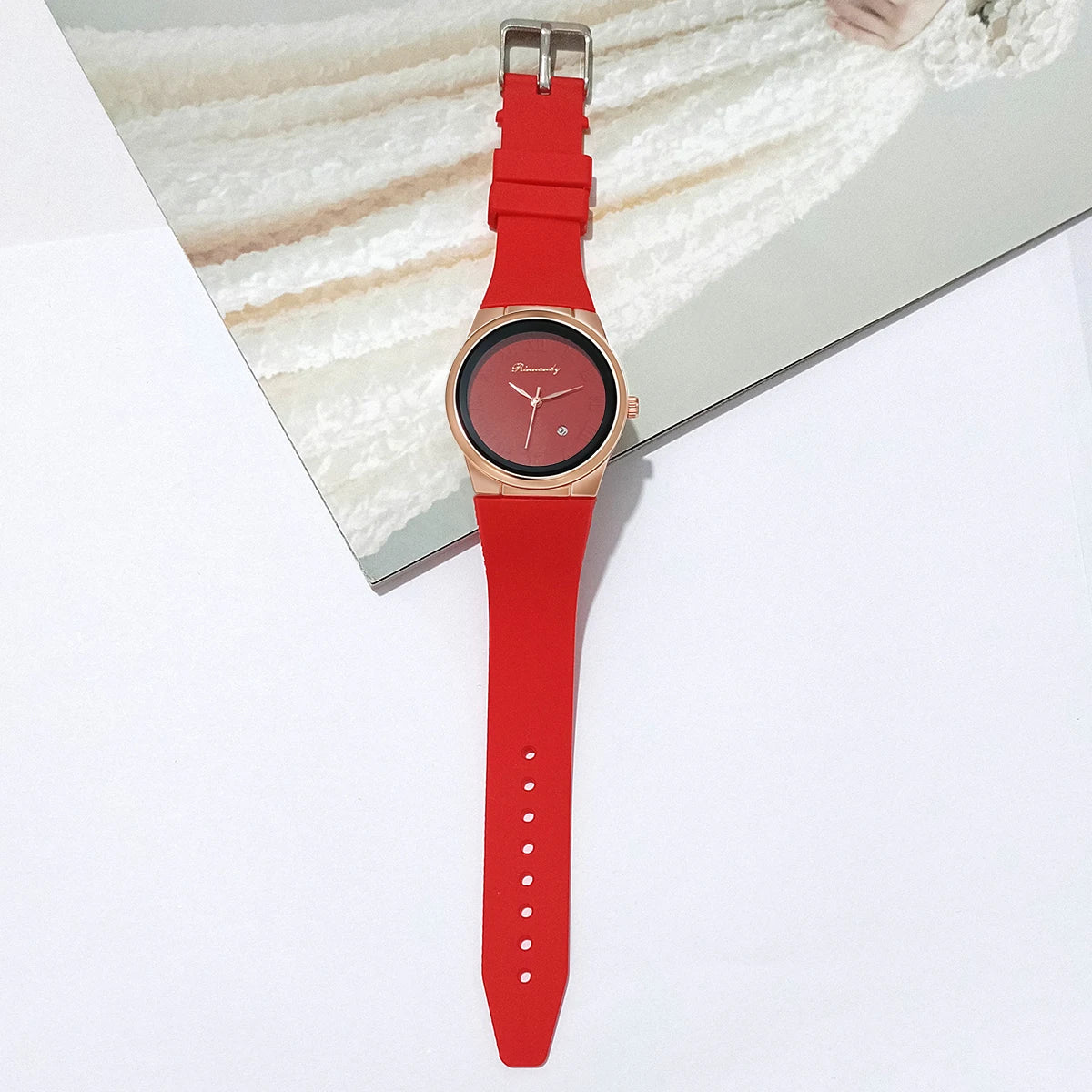 Fashion Watches Women Quartz Watch Sports Silicone Strap Ladies Wristwatches Calendar Clock Gift Relogios Feminino