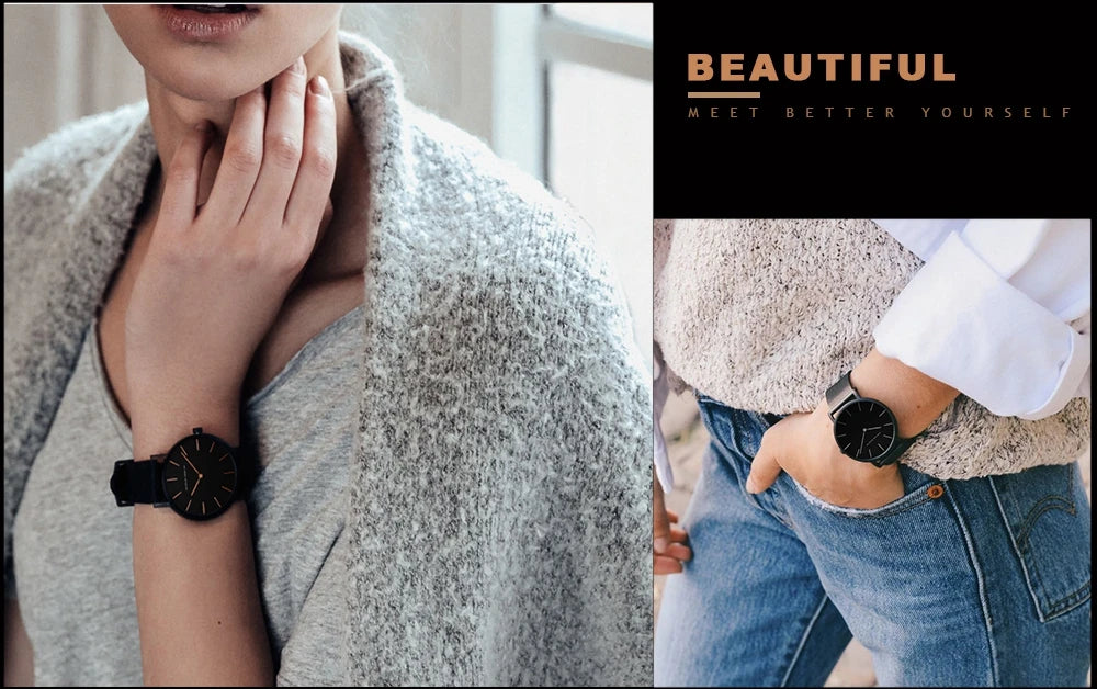Hannah Martin New 2021 Top Brand Luxury Japan Quartz Wristwatch Stainless Steel Rose Gold Waterproof Watch for Women reloj mujer