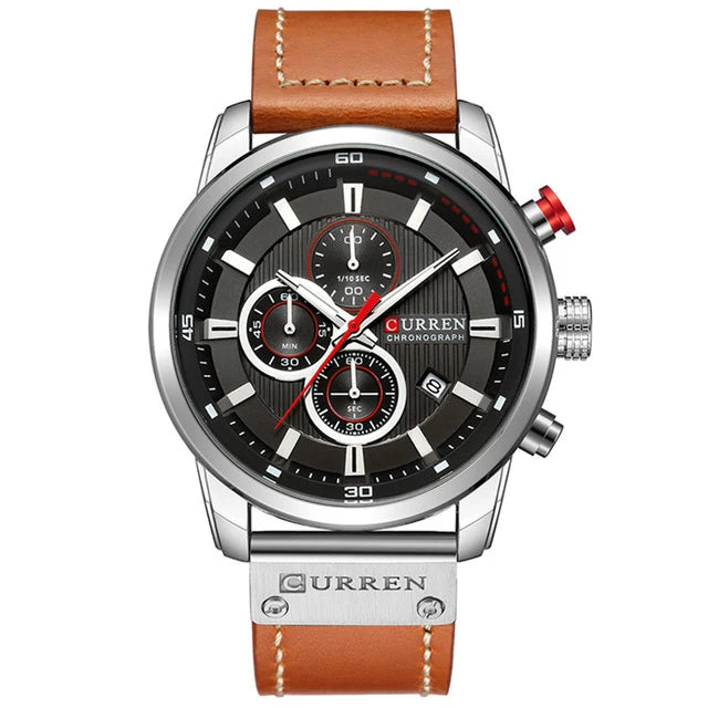 Top Brand Luxury CURREN Men's Sports Watches Fashion Casual Quartz Watch Men Military Wrist Watch Male Relogio Clock 8291
