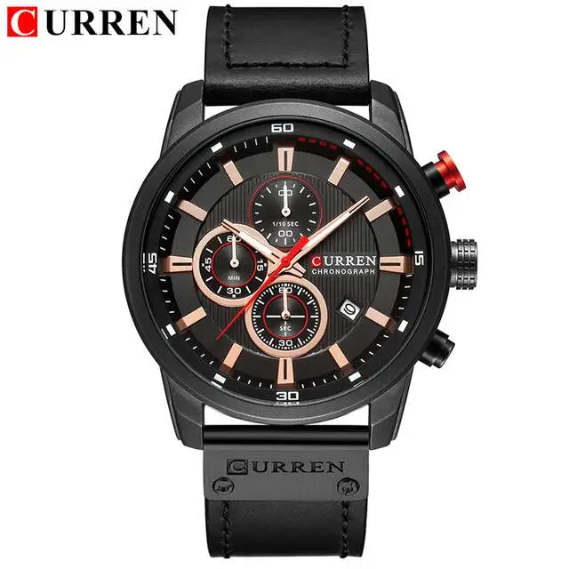 Top Brand Luxury CURREN Men's Sports Watches Fashion Casual Quartz Watch Men Military Wrist Watch Male Relogio Clock 8291