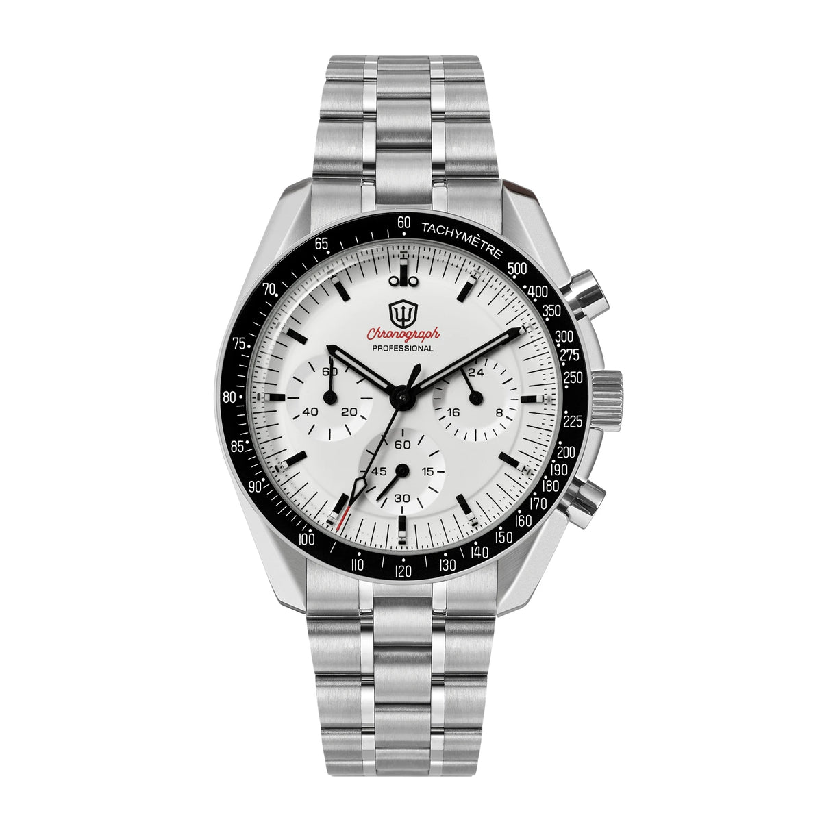Watchdives New WD1863 Mechanical Quartz Wristwatch Multifunctional Chronograph VK63 Men Watch Bubble Sapphirewaterproof Reloj