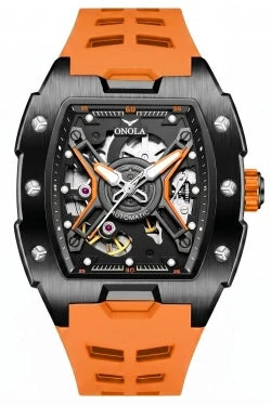 ONOLA Men Automatic Watch Luxury Brand Fashion Luminous Waterproof Mechanical Watches Men Military Sports Watches Gifts for Men