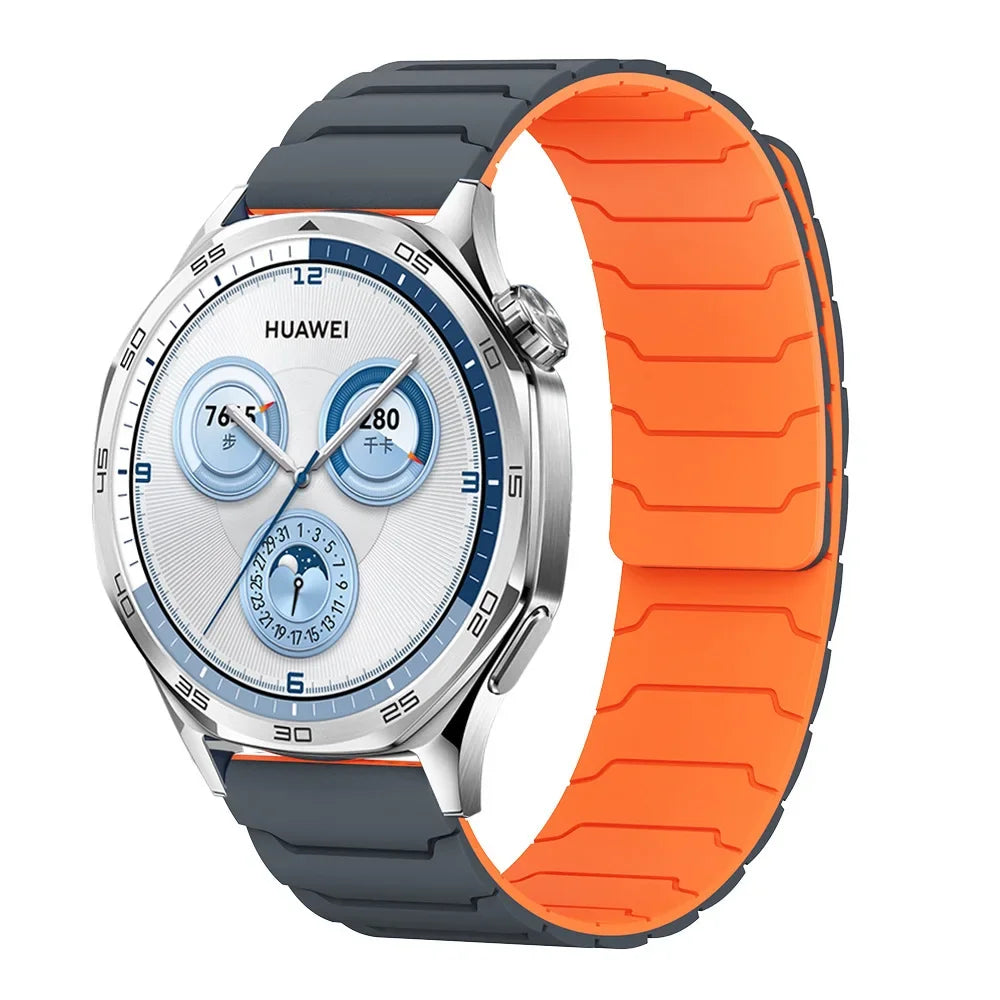 22mm 20mm Magnetic Silicone Strap For COLMI i28 Ultra Smartwatch Sport Band For COLMI C8 Max/P76/P28 Plus/P73/P8 P9 P10/ V31 V23