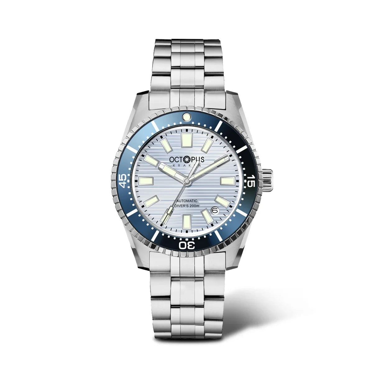 Octopus Kraken 39MM NH35 Men's Automatic Mechanical Watch Sapphire Stainless Steel Diving 20Bar Luminous C3 reloj hombre watches