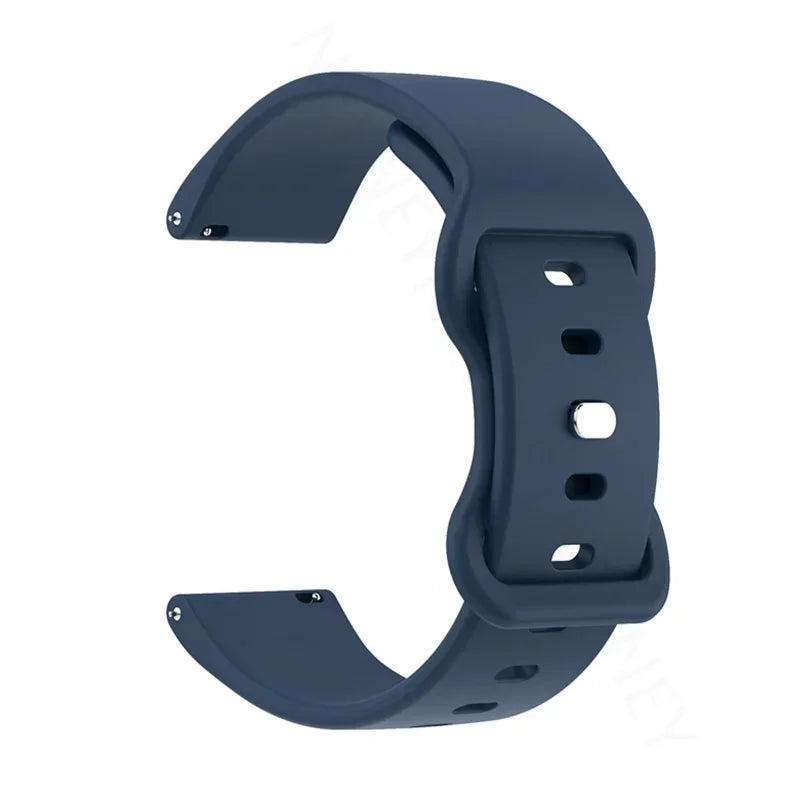 Sport 20mm watch band For Amazfit GTS 4/4 mini/3/2/2e Soft correas silicone bracelet for amazfit bip 3/3 pro/Bip U-S-lite straps