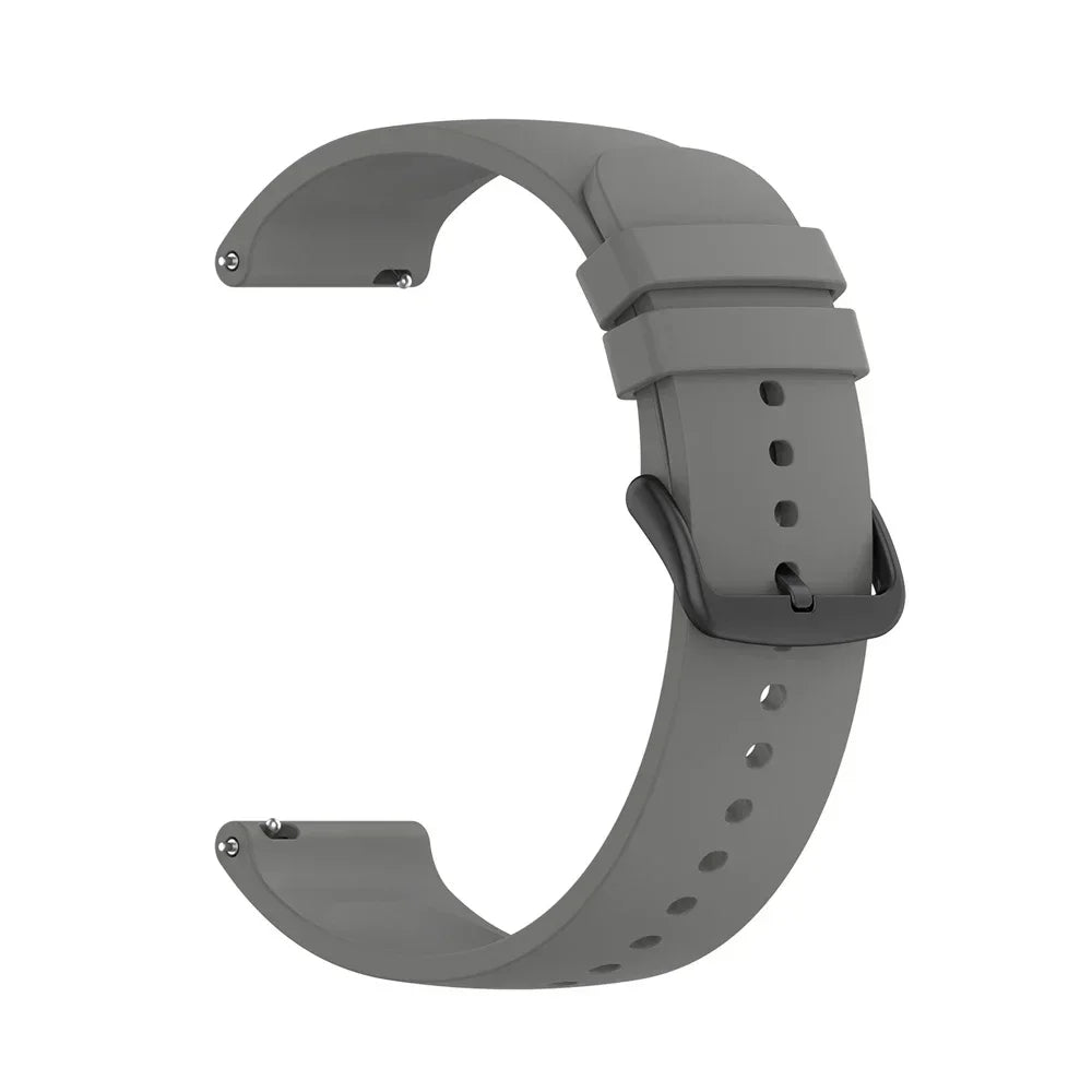 20MM Silicone Strap For Amazfit Bip S Smart Watch Band for Amazfit GTS 4 2 mini 3 2E Bracelet Bip 5 3 Pro/U Pro/GTR 42mm Correa