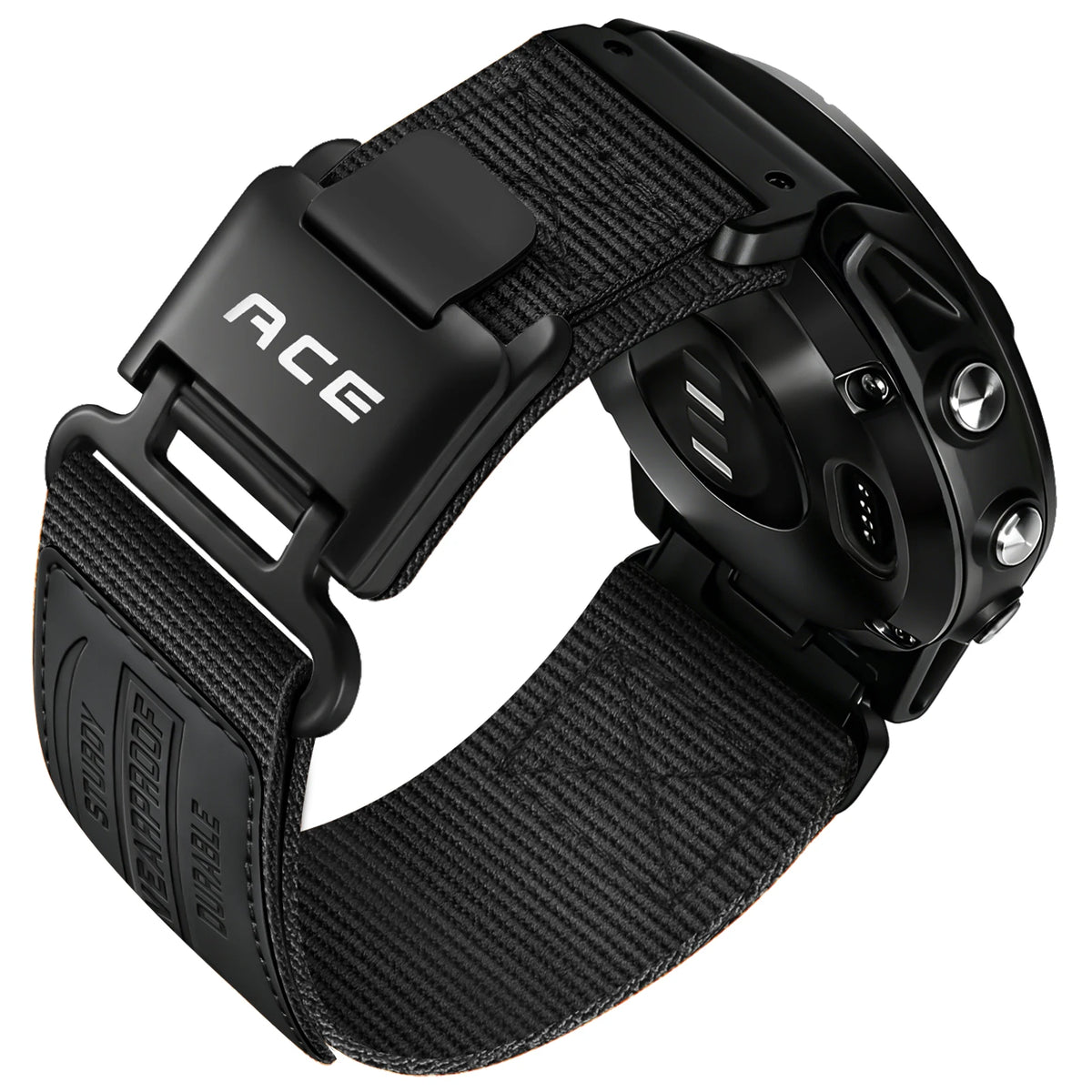 Compatible with Garmin Watch Band - 22mm/26mm Quick-Release Nylon Men's Strap, Suitable for Fenix 8/7/7X/6/5 Epix Gen2/Enduro3