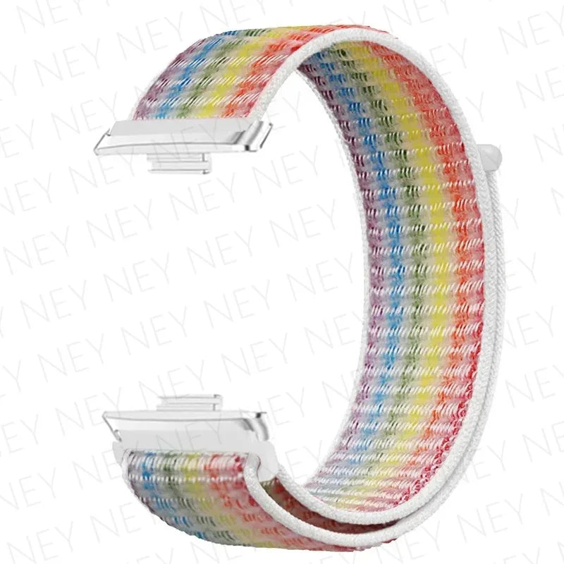 Breathable band For huawei watch fit 3 strap smart wristband Sport Nylon loop Watchbands bracelet correa huawei fit3 Accessories