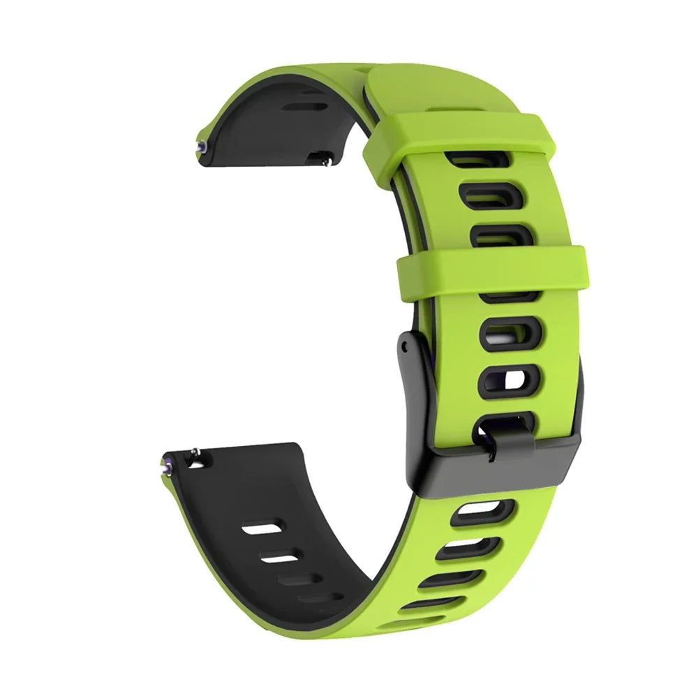 22mm 20mm Silicone Strap For Amazfit Bip 6 46mm Replacement Watchband For Amazfit BALANCE/GTR 4 3/GTS 4 2mini/Bip U Pro Bracelet
