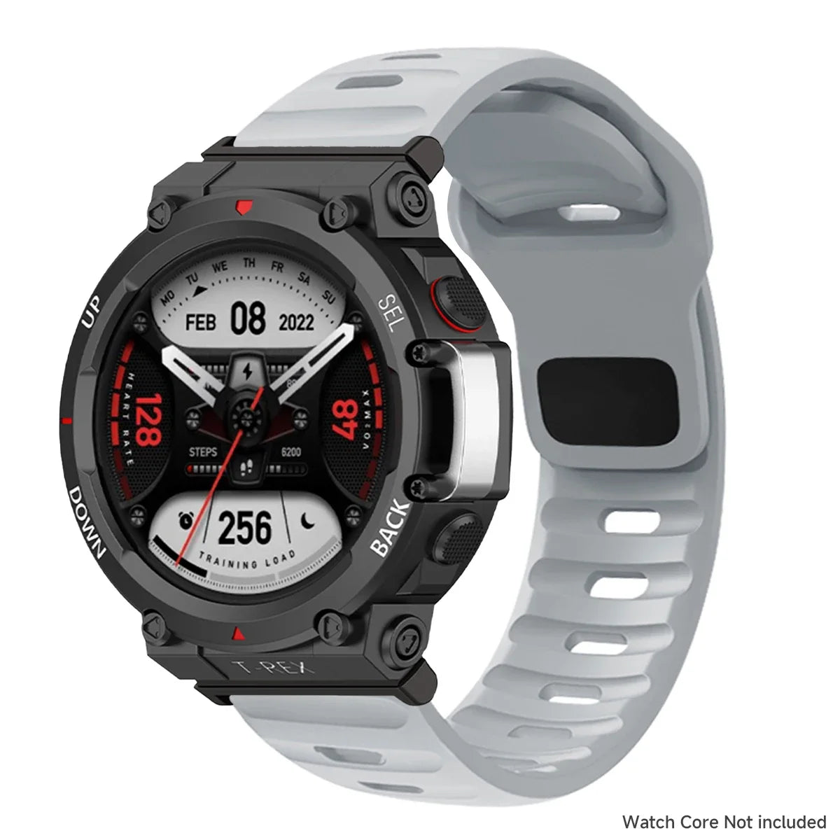 Silicone Band For Huami Amazfit T-REX 3/2/1 Smart Watch Sports Strap Bracelet For Amazfit T-Rex Pro/T-REX Ultra Rubber Correa