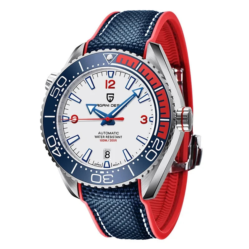 PAGANI DESIGN 42MM Classic Versatile Luxury Men Automatic Waterproof Watch Top Brand Sapphire Glass Mechanical Watches For Men