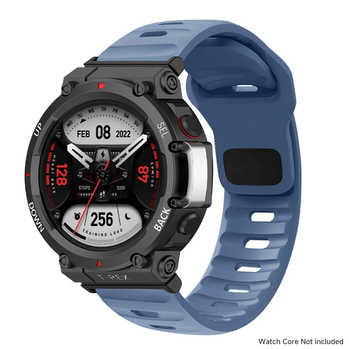 Silicone Band For Huami Amazfit T-REX 3/2/1 Smart Watch Sports Strap Bracelet For Amazfit T-Rex Pro/T-REX Ultra Rubber Correa