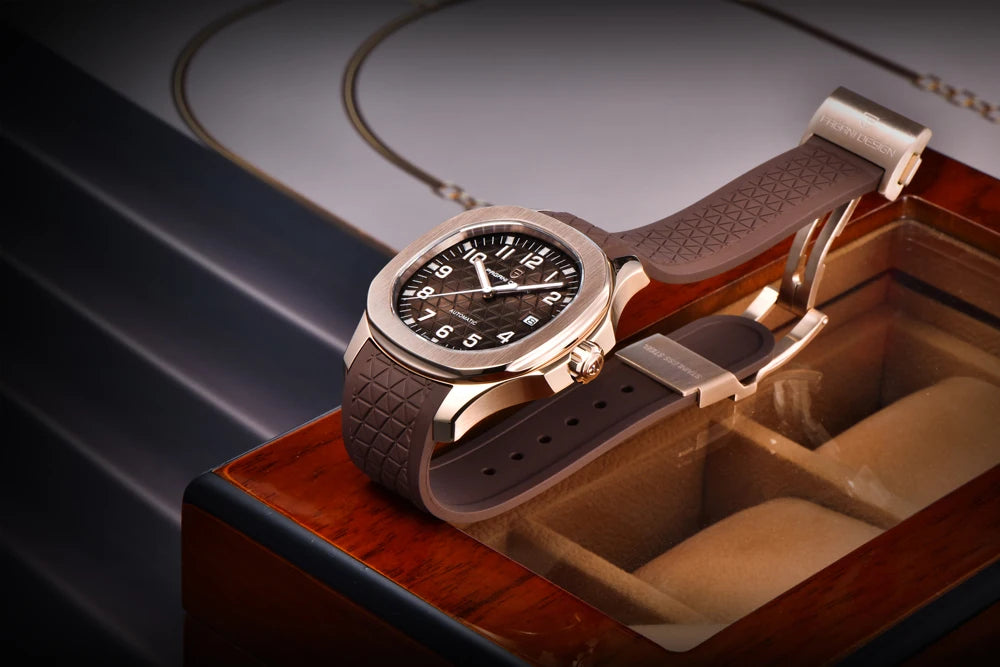 2026 New PAGANI DESIGN Men's Watches Luxury Mechanical Wristwatch 8215 Automatic Watch Man AR Sapphire Waterproof Super Luminous