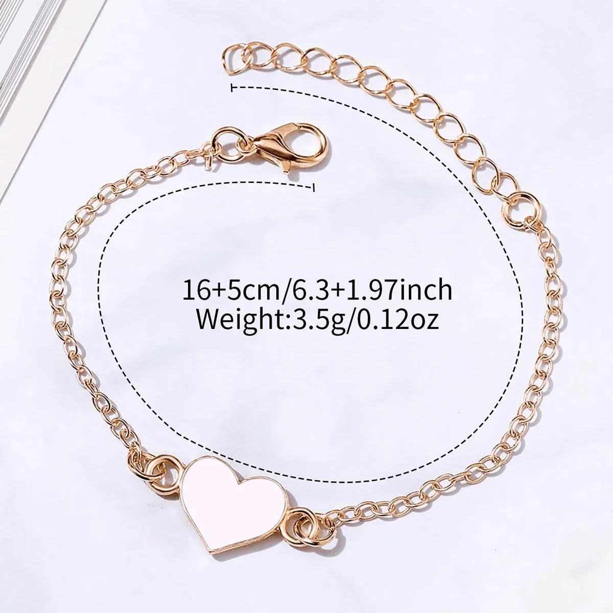 4/6PCS Fashion Arabic Dial Women Watches Ladies Leather Strap Quartz Wristwatch Heart Bracelets Set Reloj Mujer(Without Box)