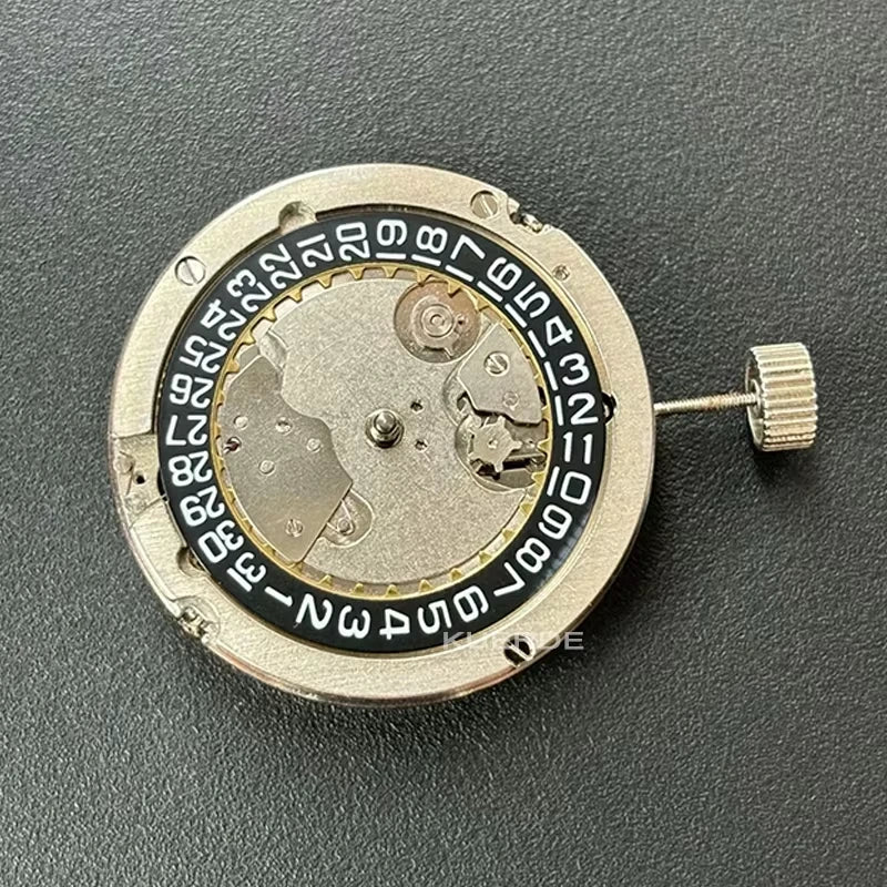 Seagull ST2555 Automatic Movement Black Calendar Imported Men's Watch Accessories High-Quality Replacement