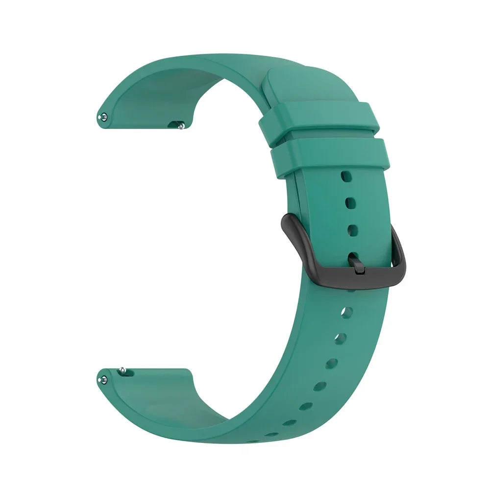 Watch Strap For Haylou watch R8 S8 / Watch 2 Pro (LS02 Pro)/RT3 RS3 GST/RS4 Plus/LS02 Silicone Wristband 20mm 22mm Band Bracelet