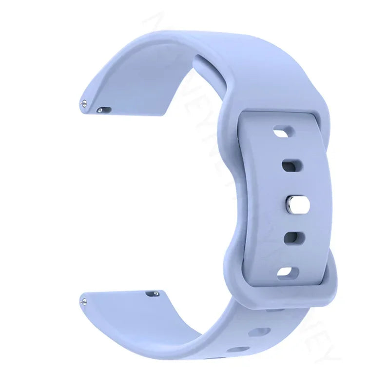Sport 20mm watch band For Amazfit GTS 4/4 mini/3/2/2e Soft correas silicone bracelet for amazfit bip 3/3 pro/Bip U-S-lite straps