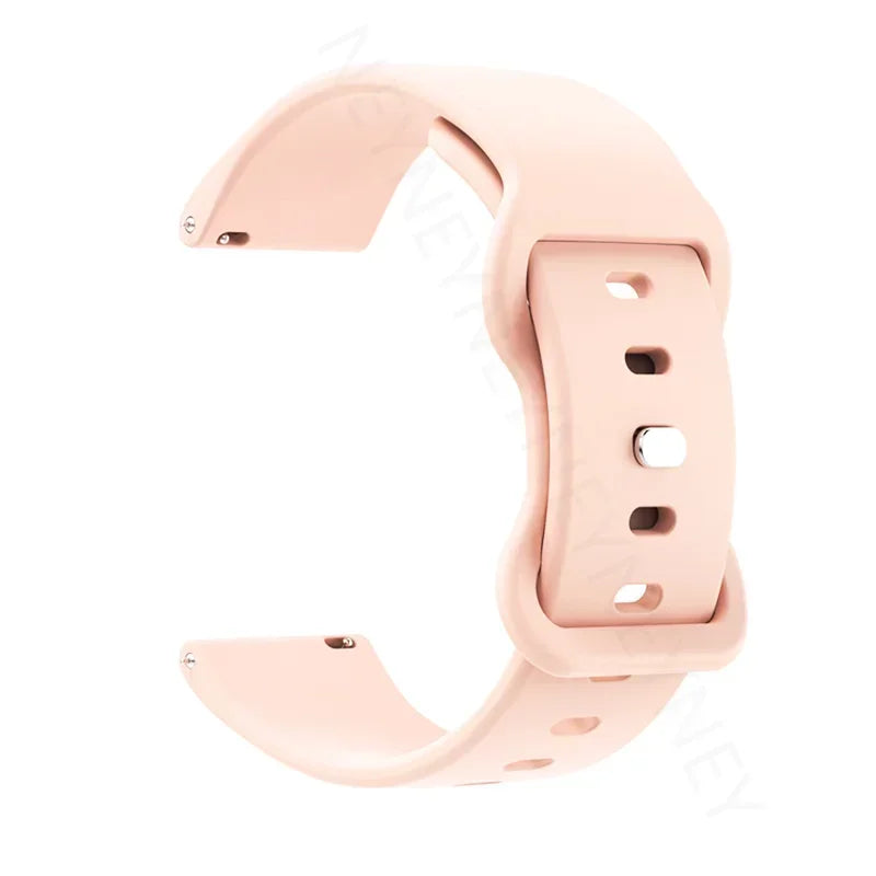 Sport 20mm watch band For Amazfit GTS 4/4 mini/3/2/2e Soft correas silicone bracelet for amazfit bip 3/3 pro/Bip U-S-lite straps