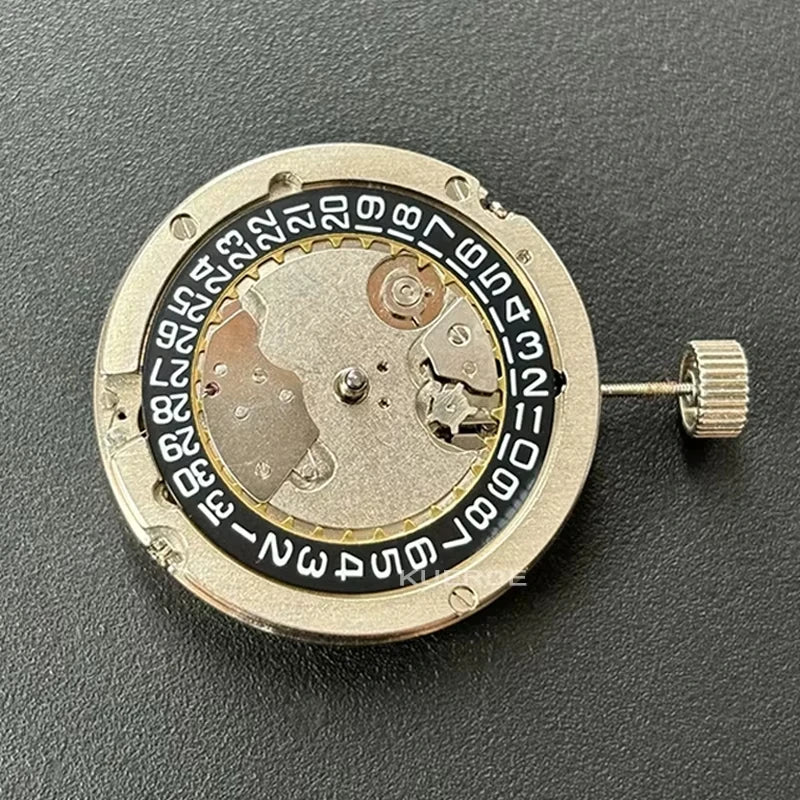Seagull ST2555 Automatic Movement Black Calendar Imported Men's Watch Accessories High-Quality Replacement