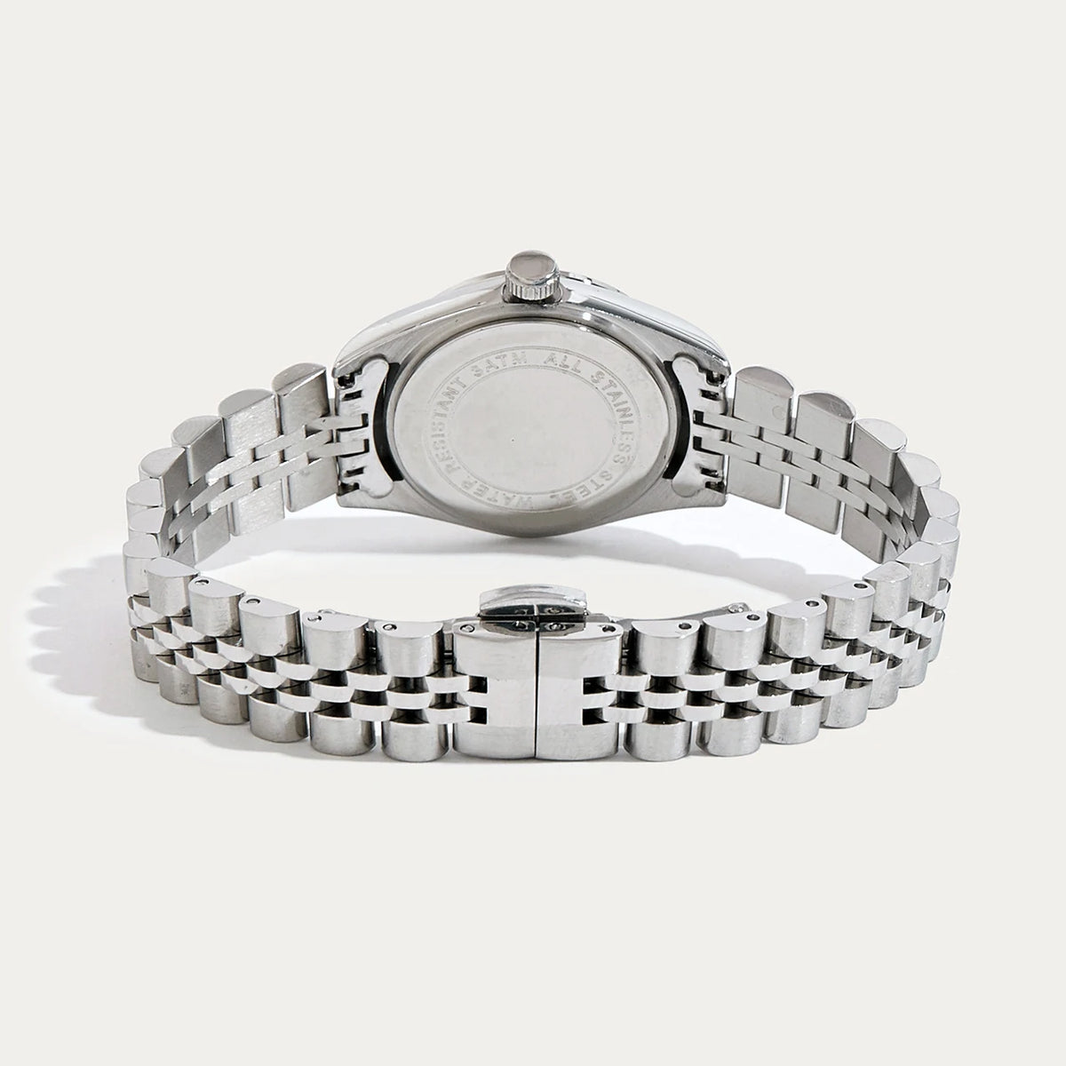 Luxury Women Watch Arabic Numbers Steel Case Waterproof Branded Crown Lady Wristwatch