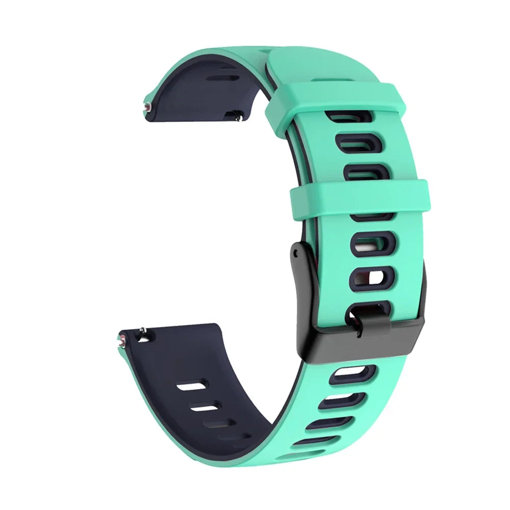 22mm 20mm Silicone Strap For Amazfit Bip 6 46mm Replacement Watchband For Amazfit BALANCE/GTR 4 3/GTS 4 2mini/Bip U Pro Bracelet