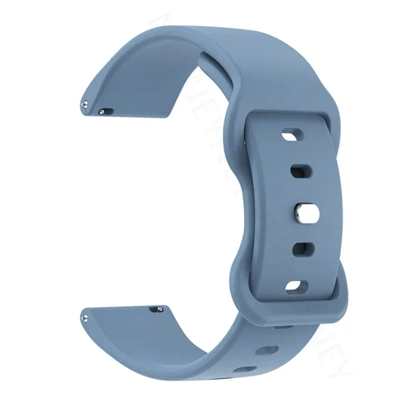 Sport 20mm watch band For Amazfit GTS 4/4 mini/3/2/2e Soft correas silicone bracelet for amazfit bip 3/3 pro/Bip U-S-lite straps
