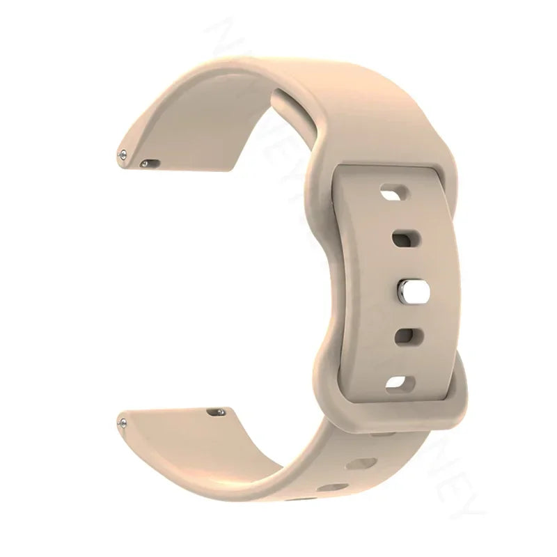 Sport 20mm watch band For Amazfit GTS 4/4 mini/3/2/2e Soft correas silicone bracelet for amazfit bip 3/3 pro/Bip U-S-lite straps