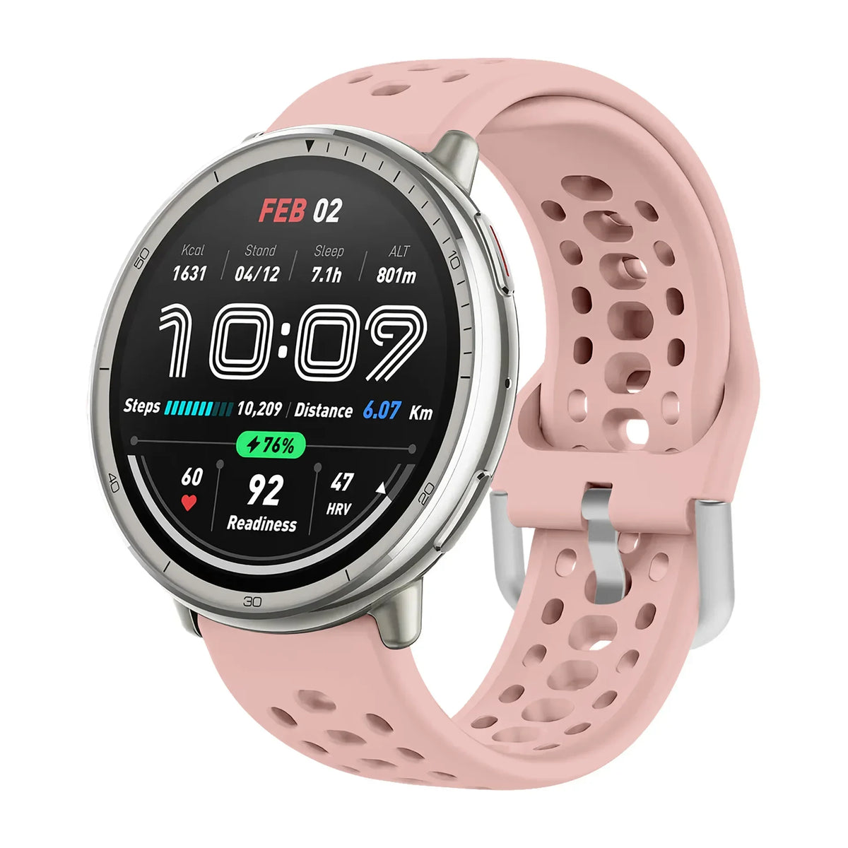 20mm Silicone Strap for Amazfit Active/GTS 4 Mini/GTS3 2e/Bip 3/Pop/Pro Replaceable Bracelet Wristband for Amazfit Active 2 Band