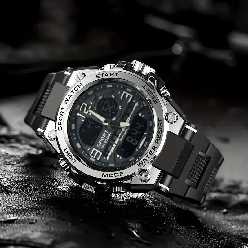 The Multi-functional Electronic Watch Korean Version Is Cool And Handsome Luminous Middle And High School Watch