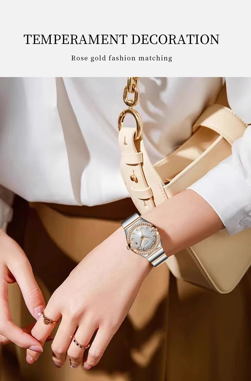 Sunkta Woman Watch LIGE Fashion Luxury Elegant Retro Diamond Simple Stainless Waterproof Casual Calendar Quartz Women's Watches