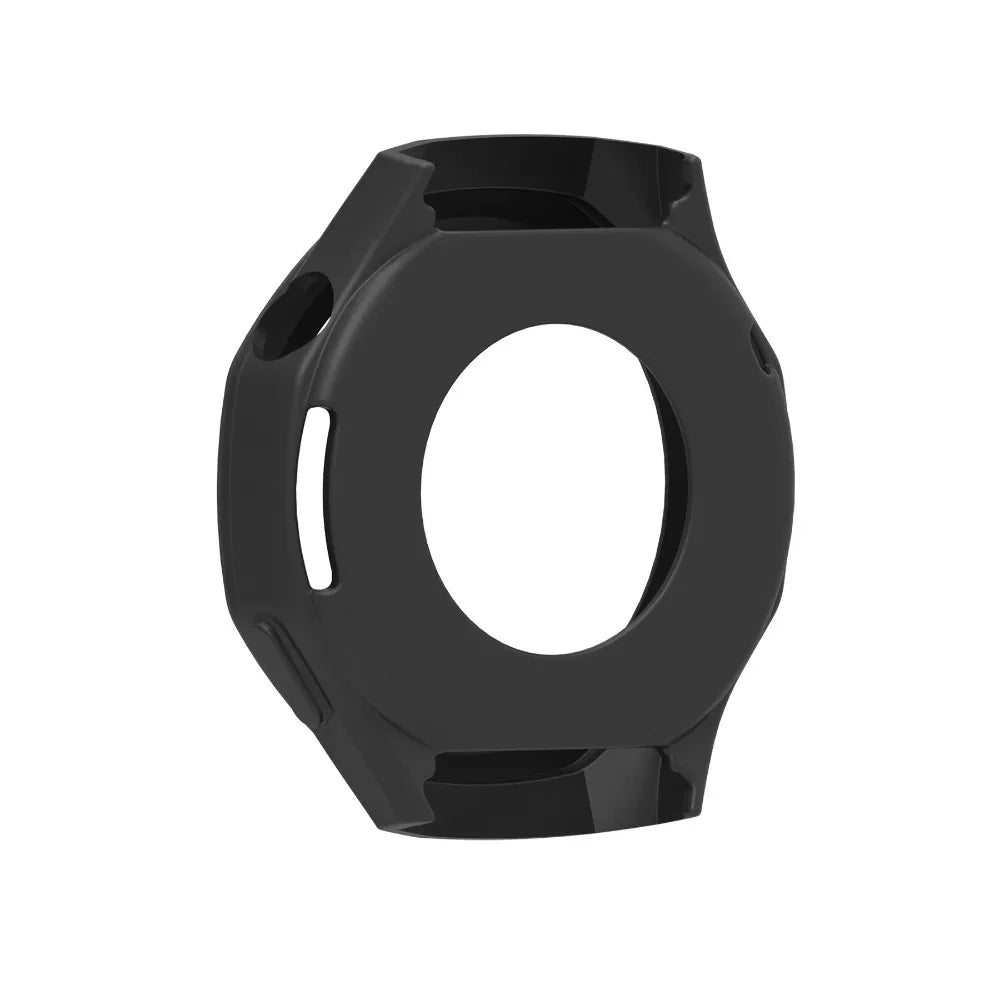 Silicone Watch Case Suit For Huawei Watch GT5 Pro 46mm Smart Watch Accessories Protective Cover Shell Replacement