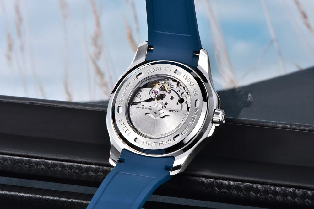 2026 New PAGANI DESIGN Men's Watches Luxury Mechanical Wristwatch 8215 Automatic Watch Man AR Sapphire Waterproof Super Luminous