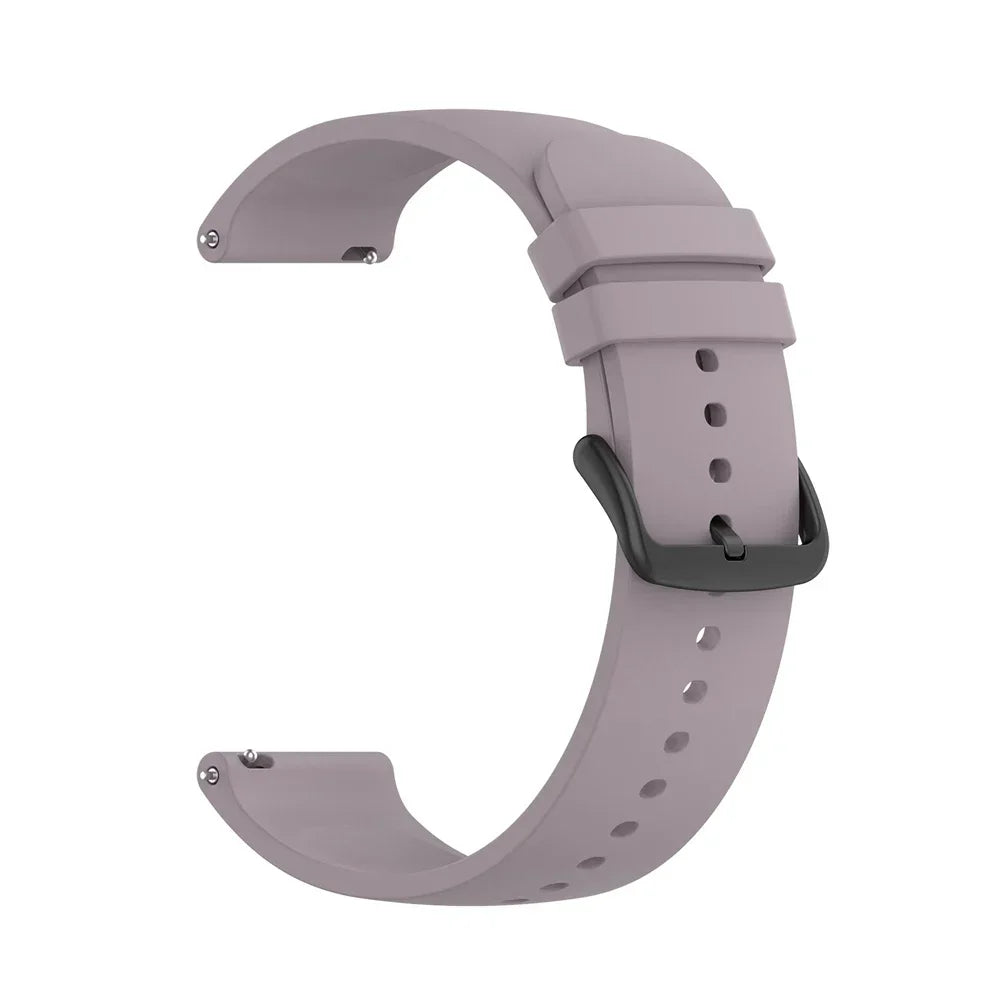 Watch Strap For Haylou watch R8 S8 / Watch 2 Pro (LS02 Pro)/RT3 RS3 GST/RS4 Plus/LS02 Silicone Wristband 20mm 22mm Band Bracelet