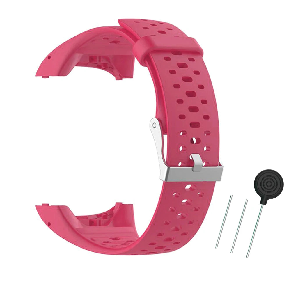Watchband Suitable For POLAR M400 High Quality Silicone Strap With Tools For POLAR M430 Wristband With Holes