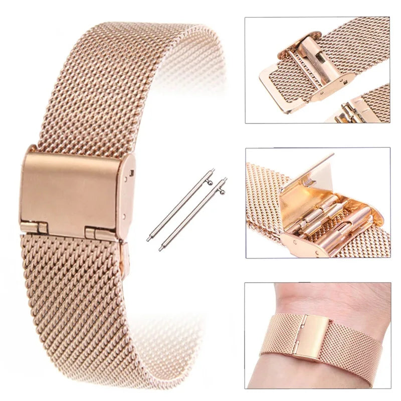 22mm Metal Band For Huami Amazfit T-Rex3 Pro 48mm Wrist Band Strap Bracelet For Amazfit Helio/Pace/Stratos 3 2 2S/Bip 6 5 Correa