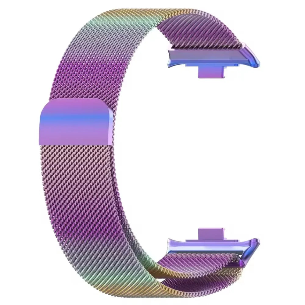 Milanese Metal Strap for Xiaomi Mi Band 9 Pro/Mi Band 8 Pro Magnetic Breathable Replaceable Bracelet for Redmi Watch 4/5 Correa