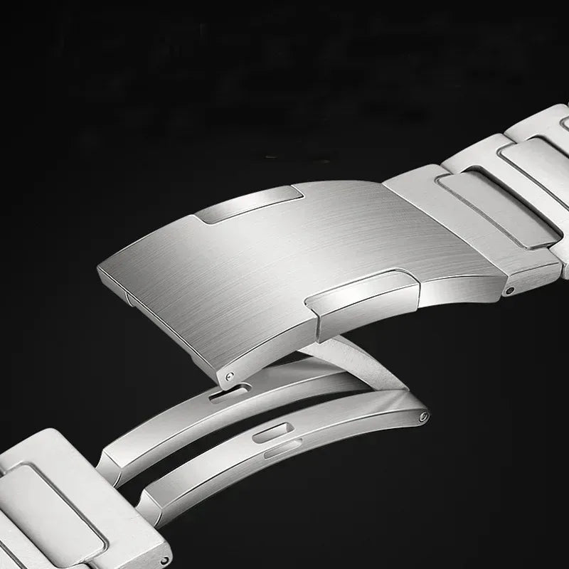 22mm Titanium Strap For OnePlus Watch 46mm/3/2/2R Luxury Breathable Bracelet For OPPO Watch 4 Pro-X-X2/Realme Watch S2-2 3 S Pro