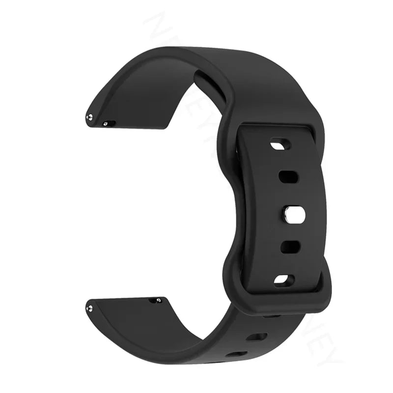 Sport 20mm watch band For Amazfit GTS 4/4 mini/3/2/2e Soft correas silicone bracelet for amazfit bip 3/3 pro/Bip U-S-lite straps