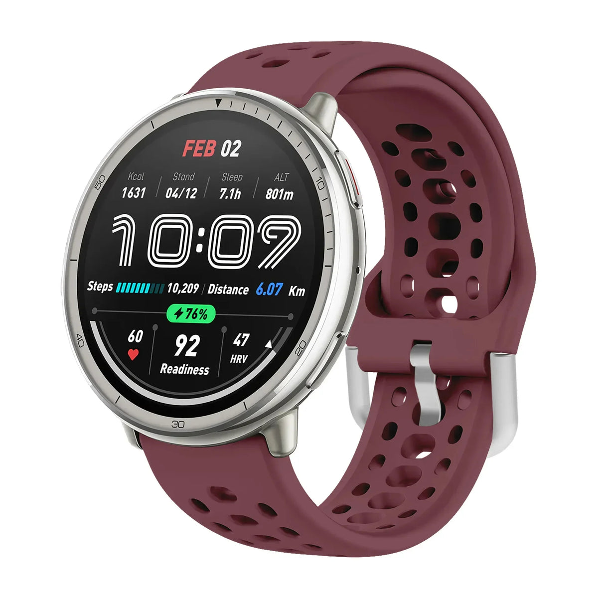 20mm Silicone Strap for Amazfit Active/GTS 4 Mini/GTS3 2e/Bip 3/Pop/Pro Replaceable Bracelet Wristband for Amazfit Active 2 Band