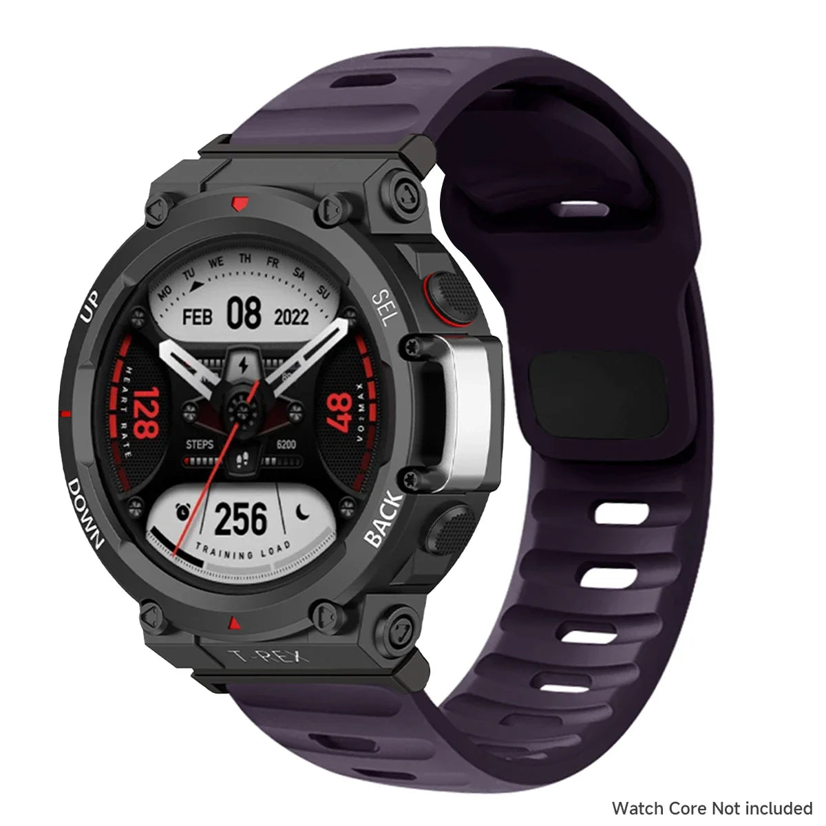 Silicone Band For Huami Amazfit T-REX 3/2/1 Smart Watch Sports Strap Bracelet For Amazfit T-Rex Pro/T-REX Ultra Rubber Correa