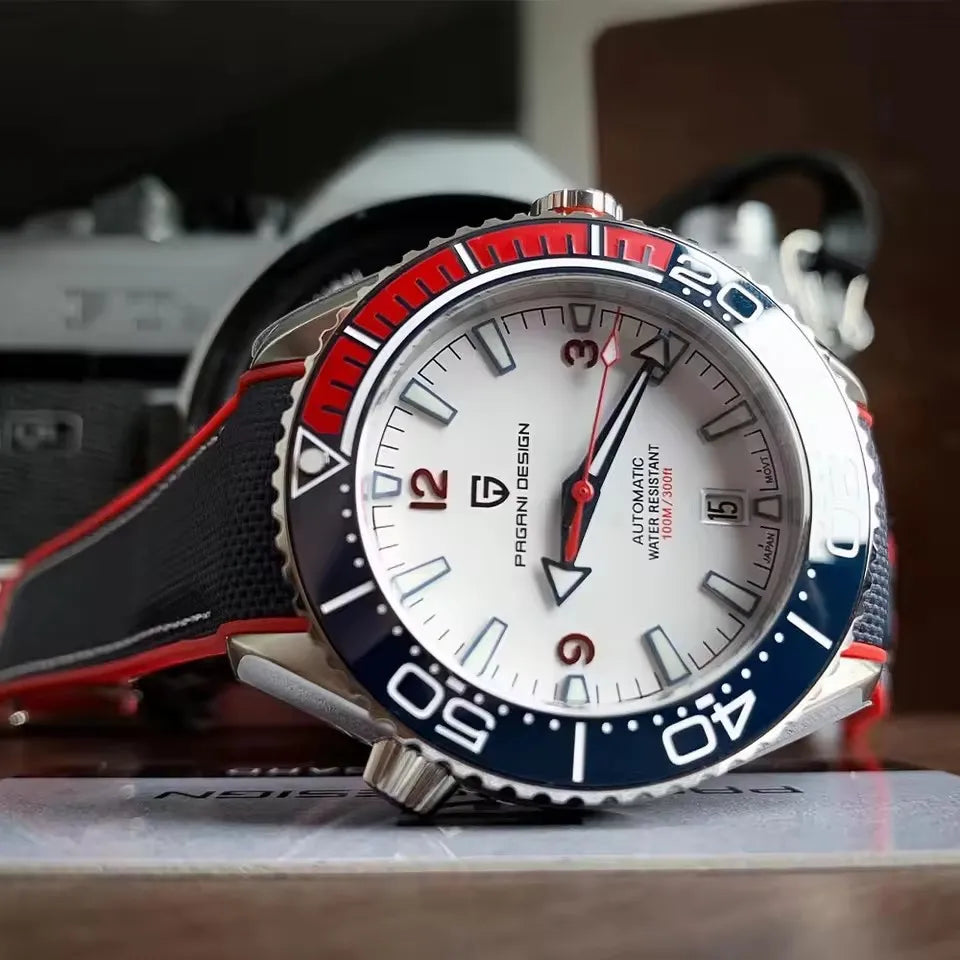 PAGANI DESIGN 42MM Classic Versatile Luxury Men Automatic Waterproof Watch Top Brand Sapphire Glass Mechanical Watches For Men