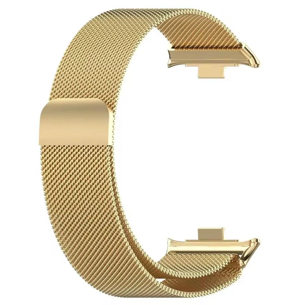 Milanese Metal Strap for Xiaomi Mi Band 9 Pro/Mi Band 8 Pro Magnetic Breathable Replaceable Bracelet for Redmi Watch 4/5 Correa