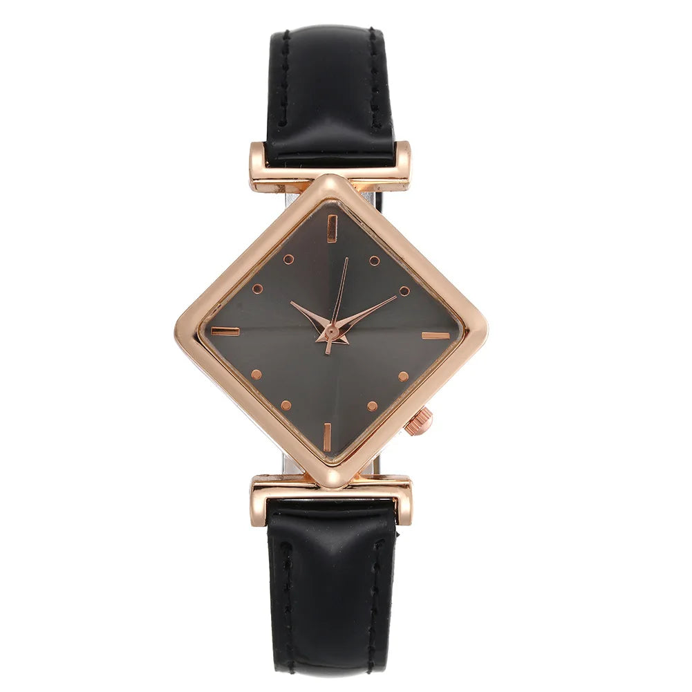 Luxury Brand Women's Watch Quartz Wristwatch Women Quartz Watches Ladies Clock Leather Watch Gift Reloj Mujer relojes de mujer