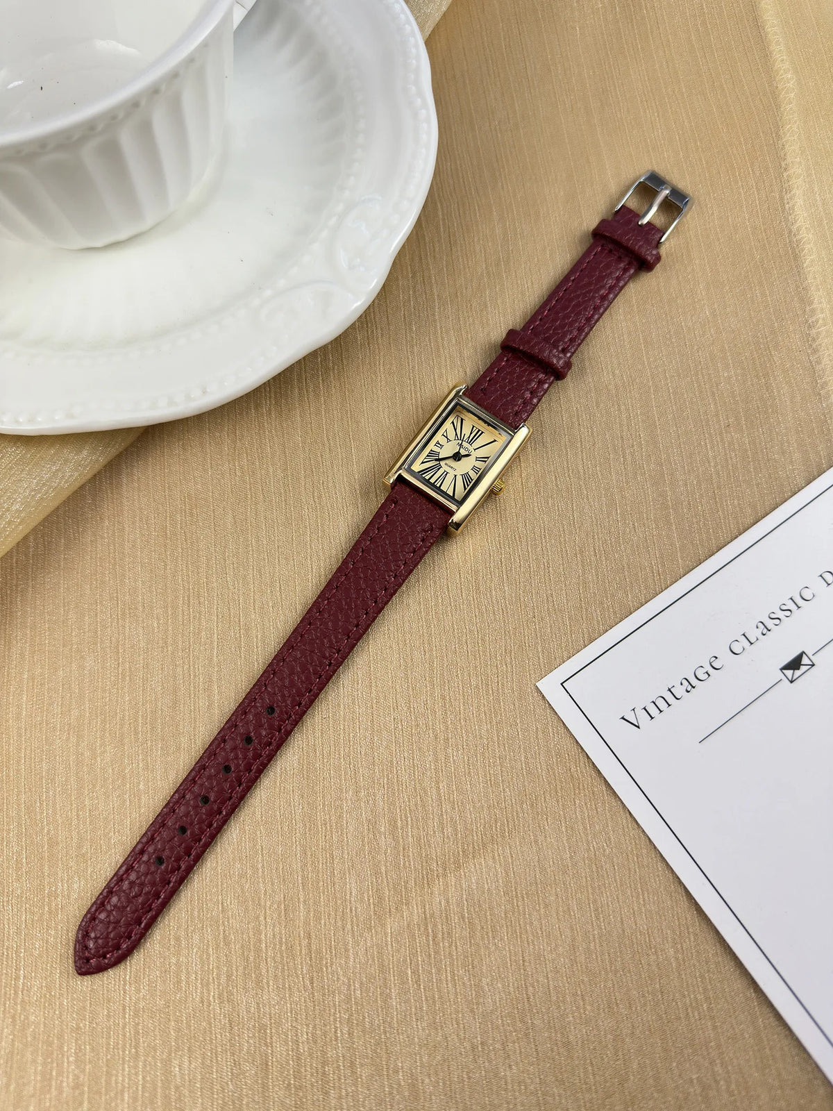 Fashion Brand Roman Dial Women Quartz Watch Simple Leather Strap Wristwatches Girl Gifts Ladies Watches Reloj Mujer Dropshipping