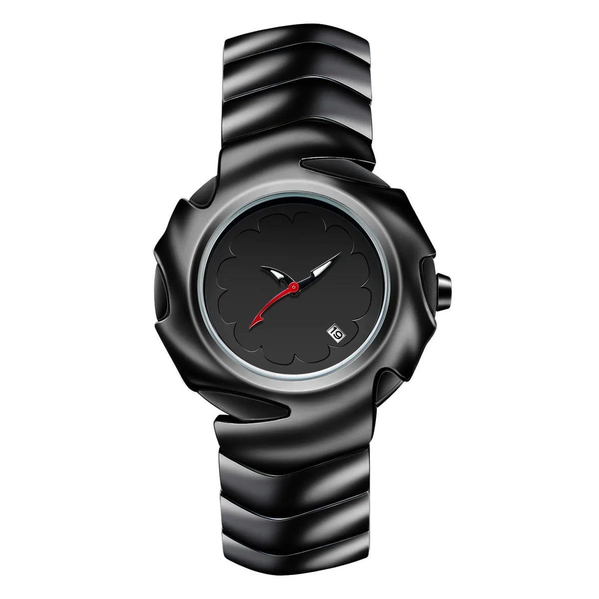 Retro Fashion Y2K Trend Creative Personality Design with Calendar Dial Night Light High End Feeling Quartz Waterproof Watch