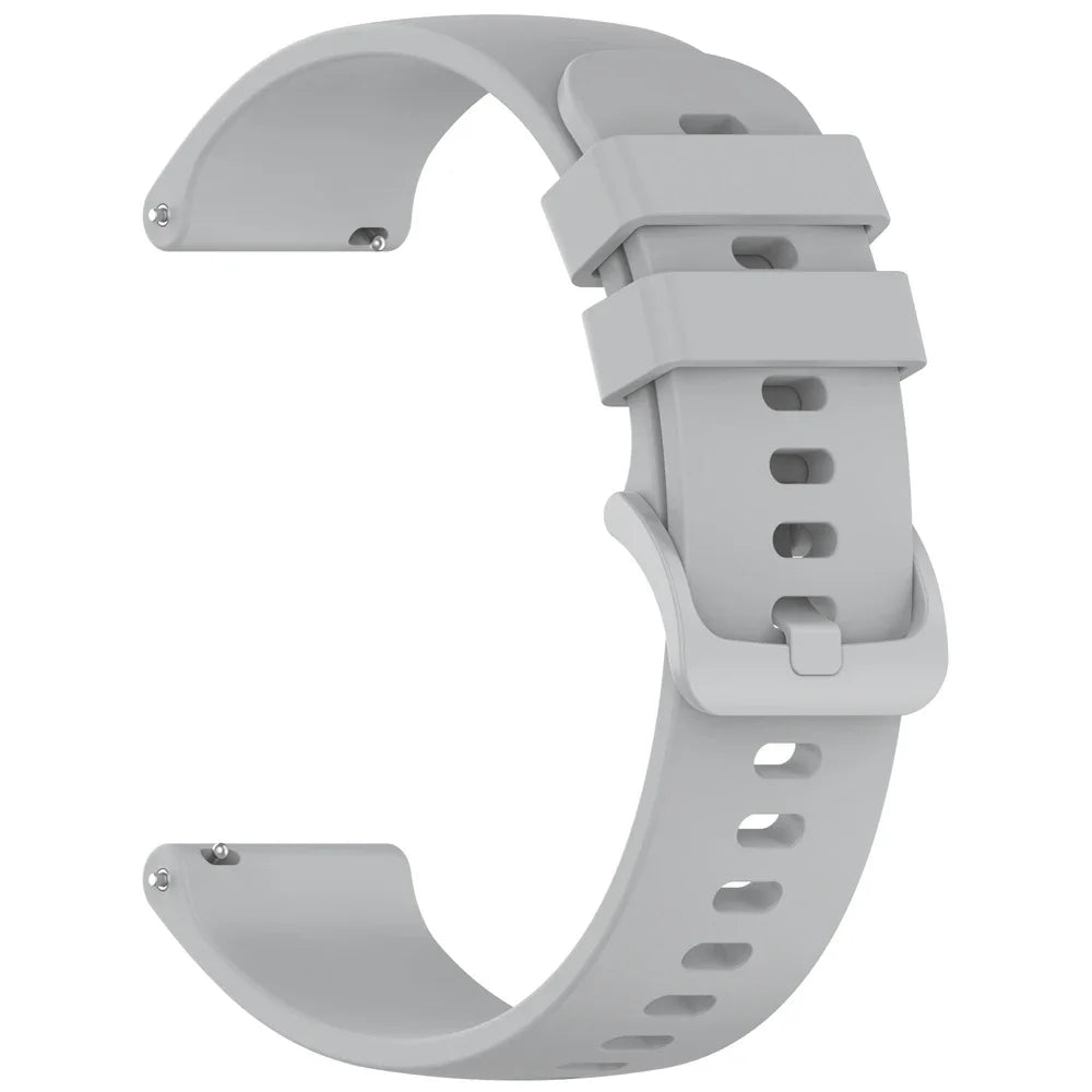 20MM Silicone Strap For Amazfit Bip S Smart Watch Band for Amazfit GTS 4 2 mini 3 2E Bracelet Bip 5 3 Pro/U Pro/GTR 42mm Correa