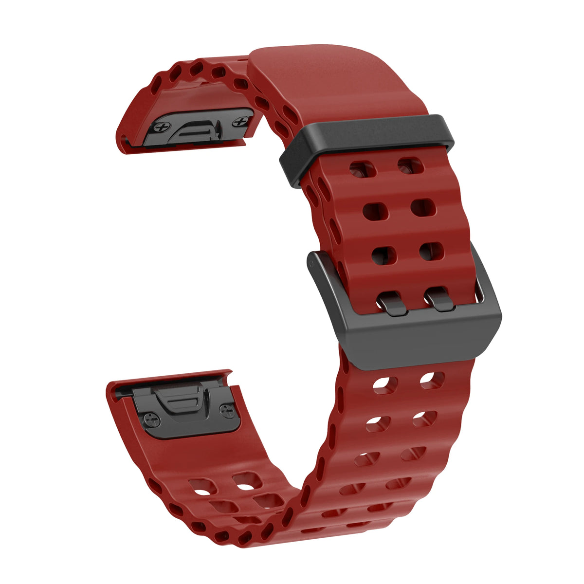 QuickFit 22mm 26mm Silicone Strap For Garmin Fenix 8 E 7 7X 6X Pro 5XPlus Epix Pro Gen 2 47mm 51mm/Enduro 3 Watchband Correa New